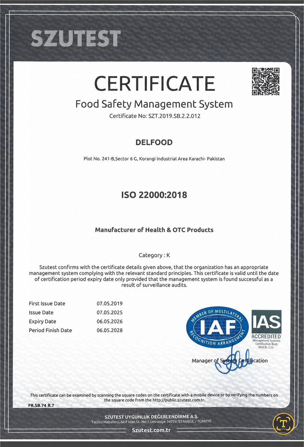Certification 6