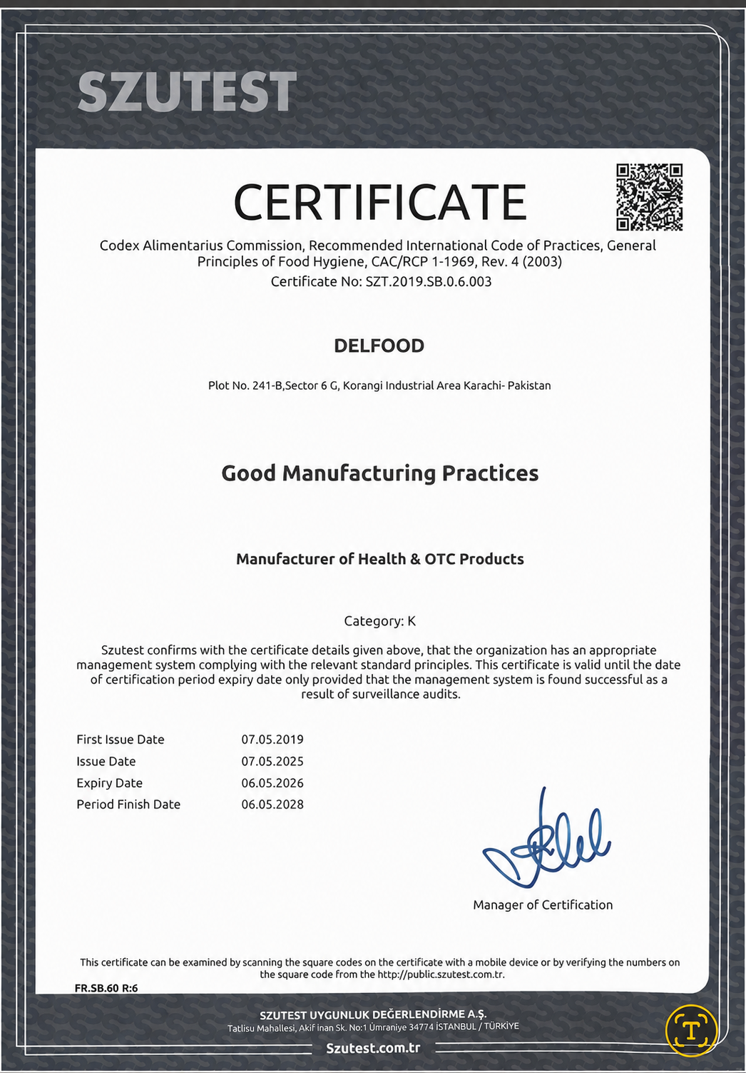 Certification 9